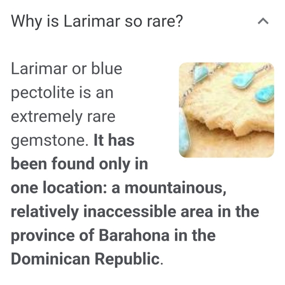 BEAUTIFUL BLUE LARAMAR Ring**DISCOUNT ON SHIPPING** - Picture 5 of 5